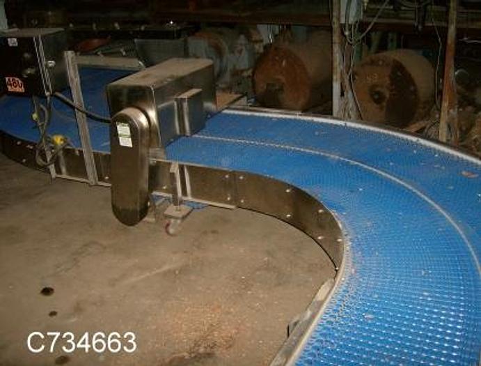Used Conveyor, Belt, 36" x 20', Plastic, S Turn #C734663