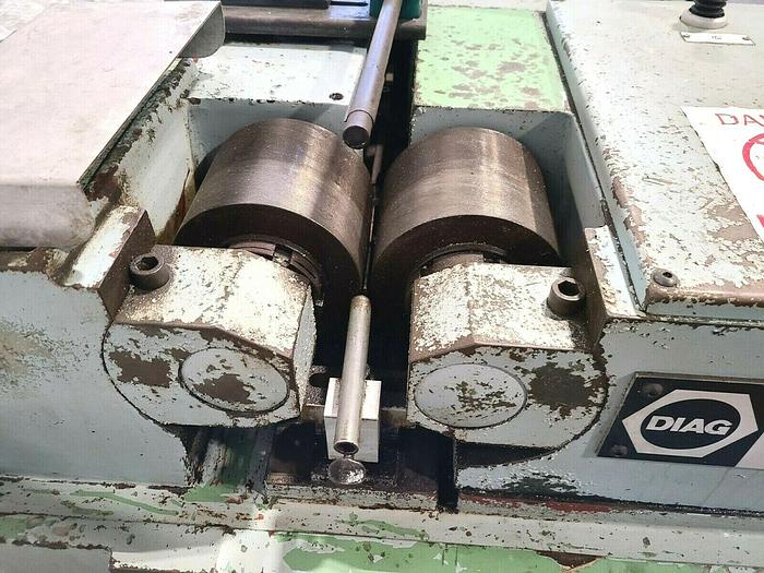 Used Diag Werner Pee Wee P10.8 Thread Rolling Machine Knurling Roller German Machine