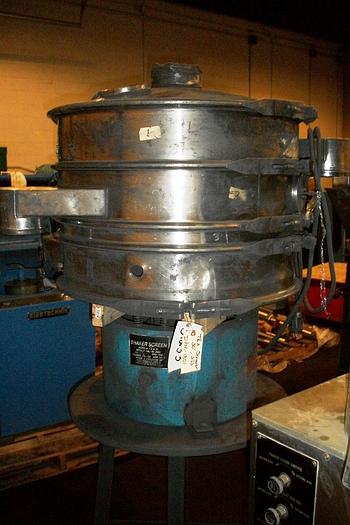 Used 30″ SWECO TYPE SCREENER – 2 DECK – S/S – TOP COVER – #8416