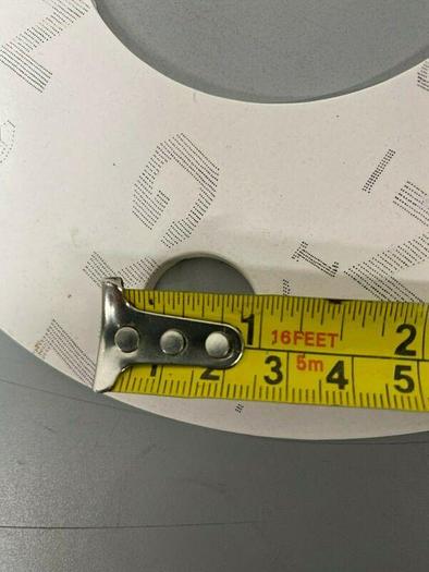 Used Lot of 2 - Garlock Gylon 3510 1/8" Thick Gasket w/ 3.5" ID & 8.5" OD