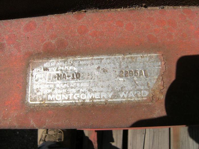 Used Mill, Hammer, Montgomery, 24" X 10", Carbon Steel, Less Drive #S731495