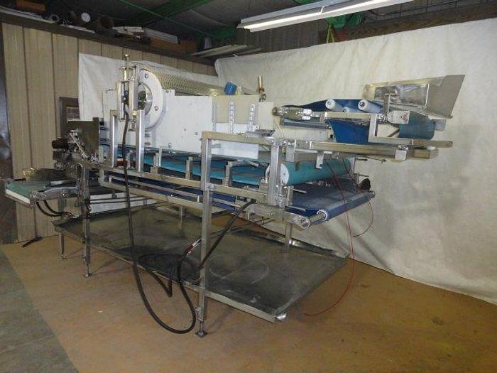 Used Stainless Steel Cheese Rake, 40" all hydraulic operation