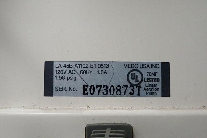 Used Troemner VWR 13259-030 Standard Heat Block w/ Medo LA-45B-A1102-E1-0513 Air Pump