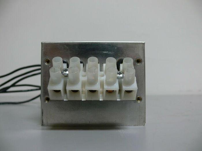 Used Schaffner AE 1601046A Power Line Filter w/ 30 amp Breakers FS4155-45-07-1