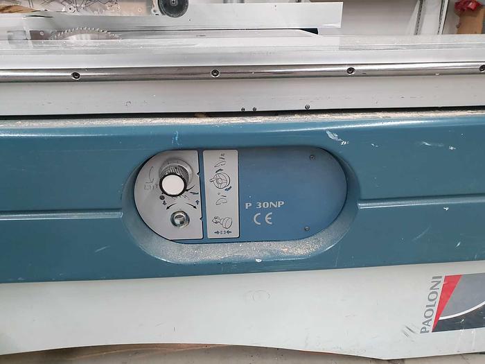 Used 1998 Paoloni Italy Format panel saw Paoloni P30NP