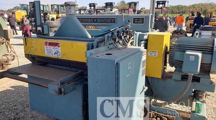 Used Newman Model KF24 Gang Rip Saw