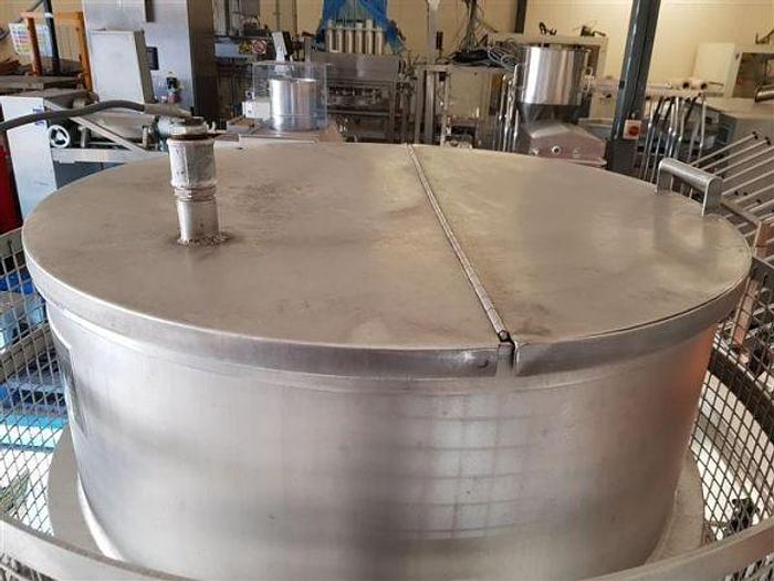 Used 450 Litre Hemispherical Jacketed Tank