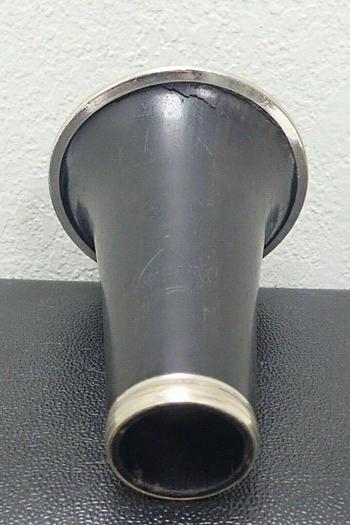 Used Vintage Unnumbered Plain Normandy France Wood Clarinet Serial #19566 w/ Case