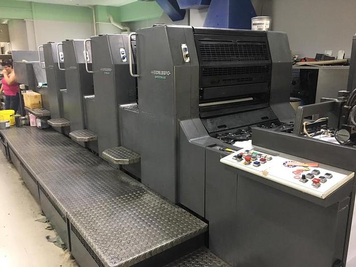 Used HEIDELBERG SM 74-4 PH, year 1997.