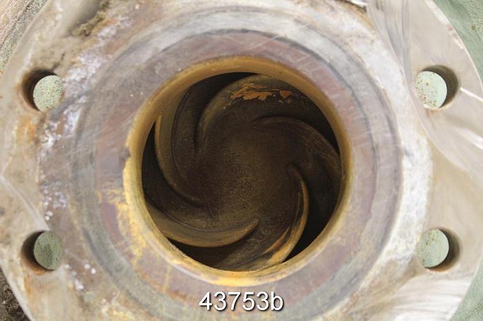Used Goulds 3196 3x4x10 Pump, Stainless Steel Casing #43753
