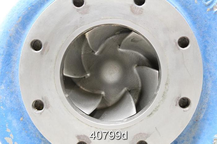 Used Goulds 3196 4x6x10h, SS Casing, 6 Vane SS Impeller #40799
