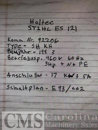 Used Holtec Package Saw