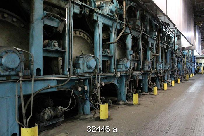 Used Beloit Walmsey Complete Dryer Section #32446