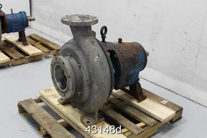 Used Goulds 3175 6x8x18 Pump, CD4 Stainless Steel Casing #43148
