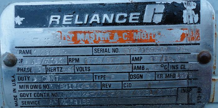 Used Pump, Positive, Blackmer, Bronze, 3 HP, 3" #S740842