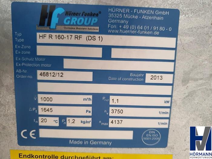 Gebraucht 2013 Hürner Funken AN 101/102