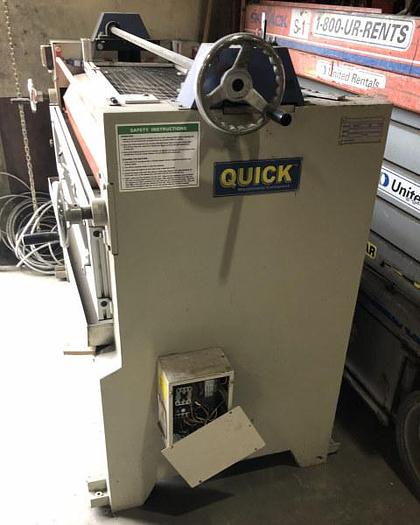 Used QUICK  R-RCGS-1-48, 48"  SINGLE TOP ROLL-COATER