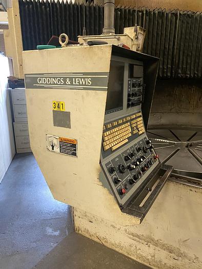 Used 1973 Giddings & Lewis  60" Series 75 Vertical Turret Lathe