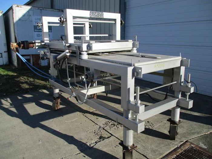 Used FPEC Mega Meat Press; Md#MMP64, 34" Wide