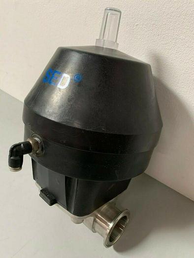 Used SED 751064-10 Diaphragm Actuator w/ 1.5" Stainless Steel Fitting