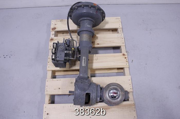 Used Fisher 48B 4" Control Vee-ball Valve #38362