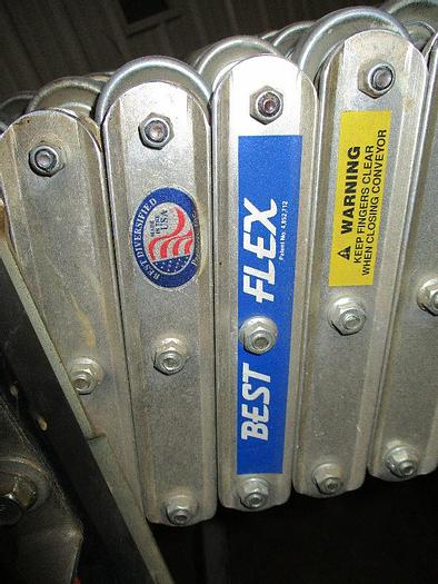 Used BEST-FLEX 30 INCH TELESCOPING PORTABLE ROLLER CONVEYOR