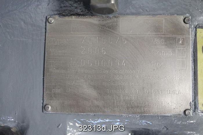 Refurbished Nash-Elmo XL100-5 Vacuum Pump #32313