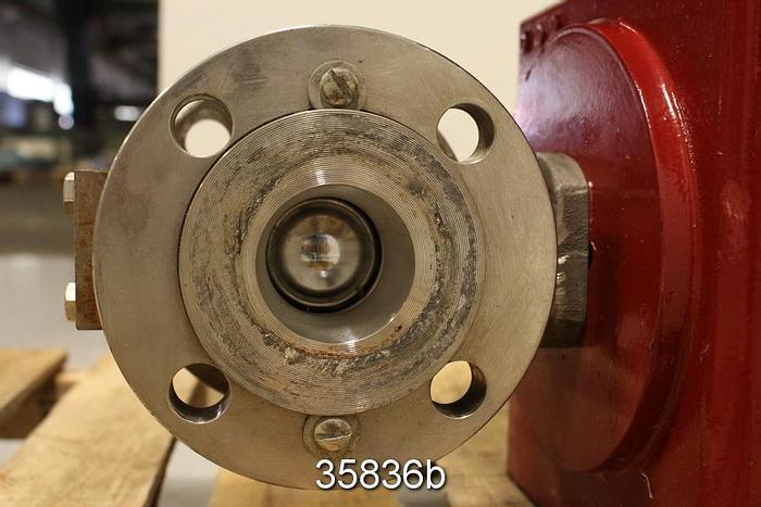 Used Masoneilan 33-36424 Masoneilan 2" V-Ball Control Valve #35836