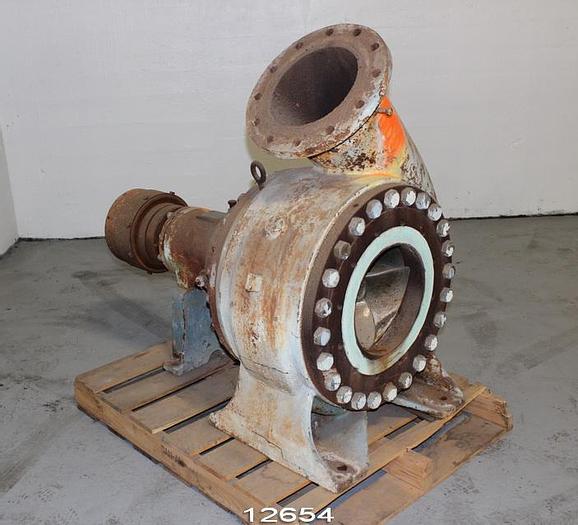 Used Goulds 3138 Stock Pump, 10 X 12 X 20, 2783 Gpm, 88 Ft. Head, 1180 Rpm, 18" Impeller #12654
