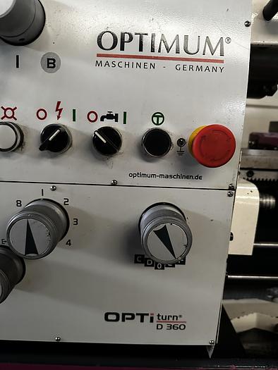 Ottime Tornio Parallelo OPTIMUM OPTITURN D360