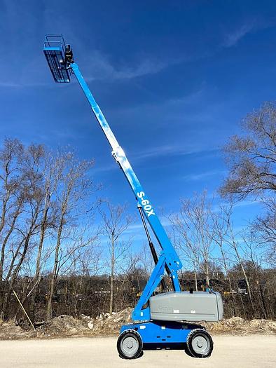 Used 2013 GENIE S-60X TELESCOPIC BOOM LIFT