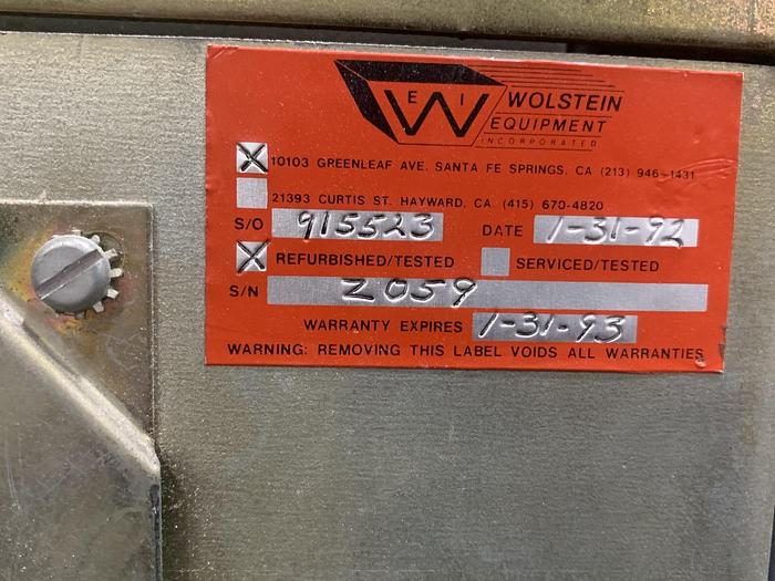 Used GENERAL ELECTRIC CONTROLLER W/ DRAW-OUT AIR-BREAK CONTACTOR