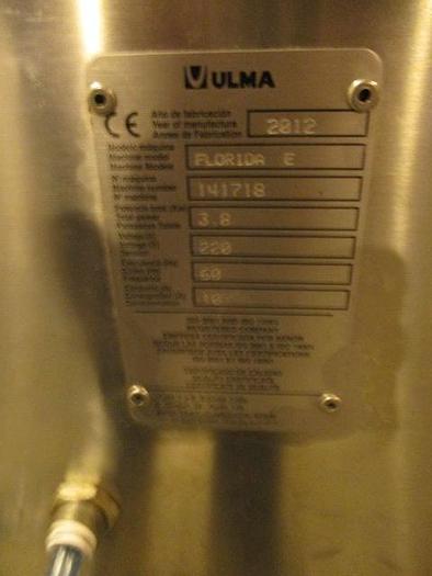 Used 2011 Ulma Horizontal Flowpack Wrapper, Florida E, Stainless Steel, 2011 Florida E