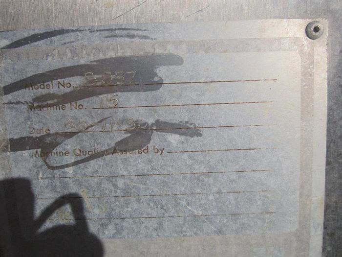 Used Feeder, Cap, Jet Flow, S/st, Mdl B057380310, 2.5 HP (2) #S739599