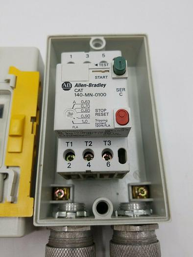 Used Allen Bradley Manual Motor Starter 140-MN-0100