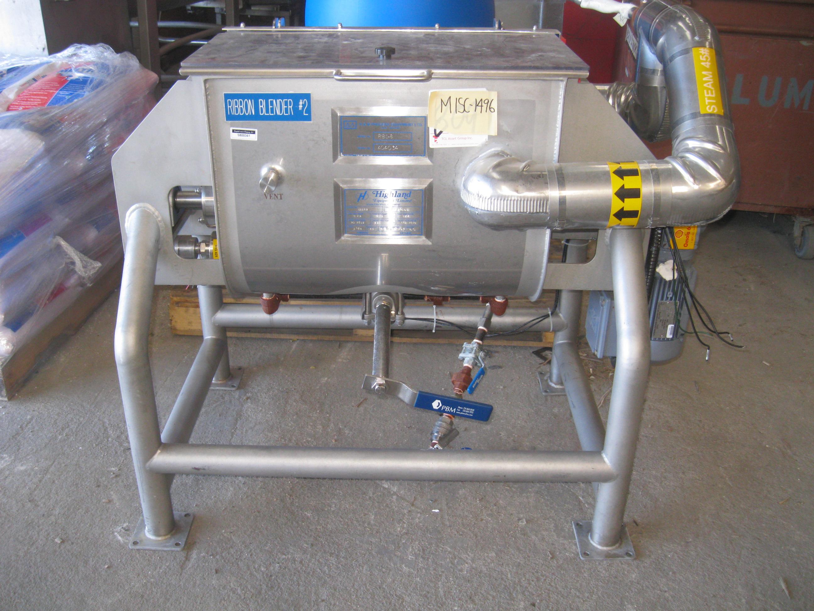 Usado 25 GALLON A&M PROCESS EQUIPMENT SINGLE RIBBON BLENDER