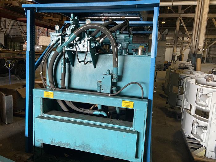 Used MAREN HORIZONTAL WIDE MOUTH SHEAR BALER MODEL SWSS-A-8-30P 30 HP NO CONVEYOR - PENDING