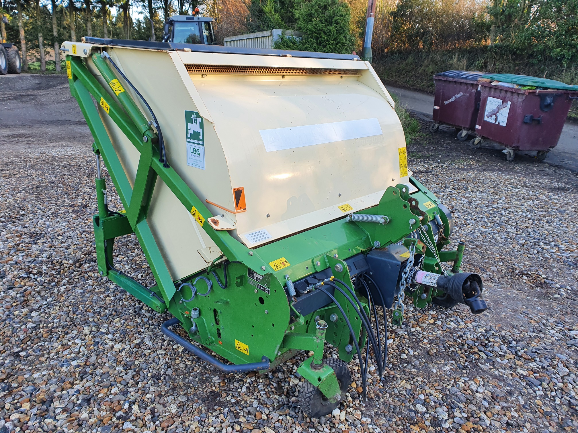 Used Amazone Groundkeeper SmartCut GHLT 1500 Flail Mower Collector
