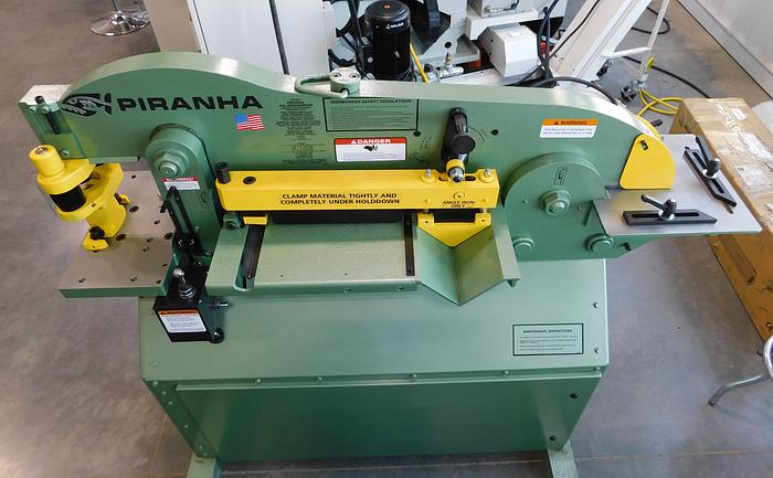 NEW Piranha P65 Hydraulic Ironworker