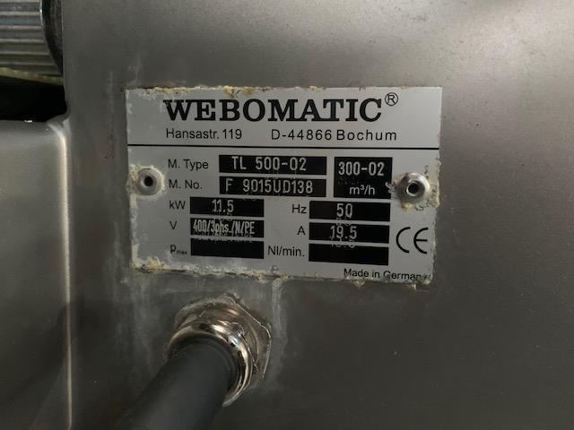 Used Webomatic TL500 traysealer