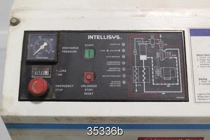 Used Ingersoll Rand SSR-EP7.5 Compressor, 27 CFM #35336
