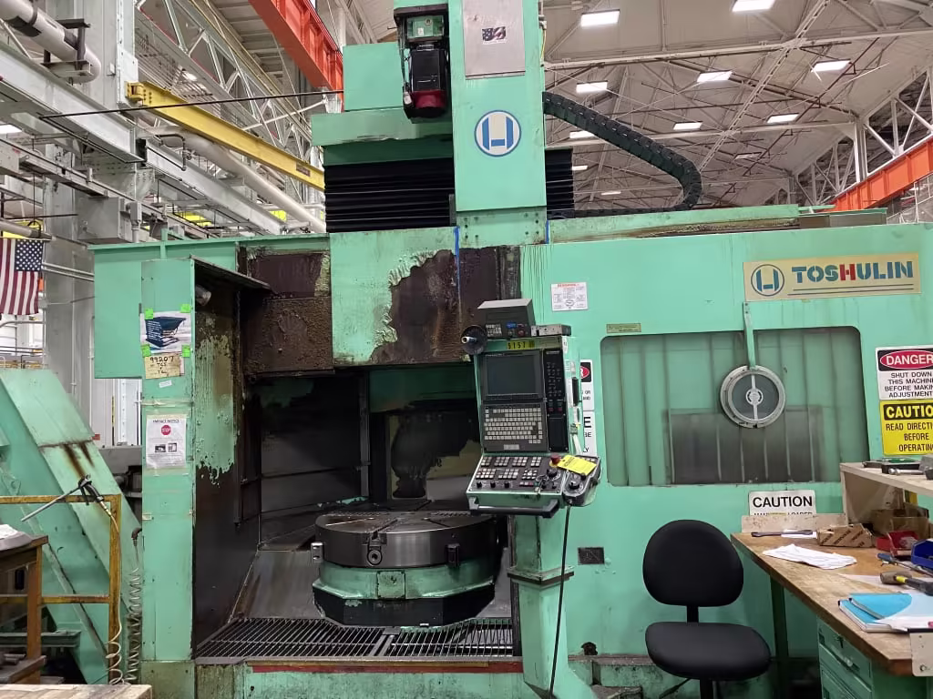 Used TOS SKA 12 CNC VTL (With C Axis & Live Tools)