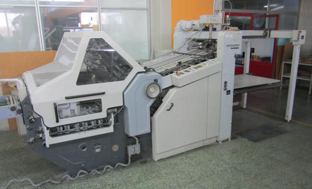 Used Heidelberg Stahl KD 786KTLPD combination folding 2000