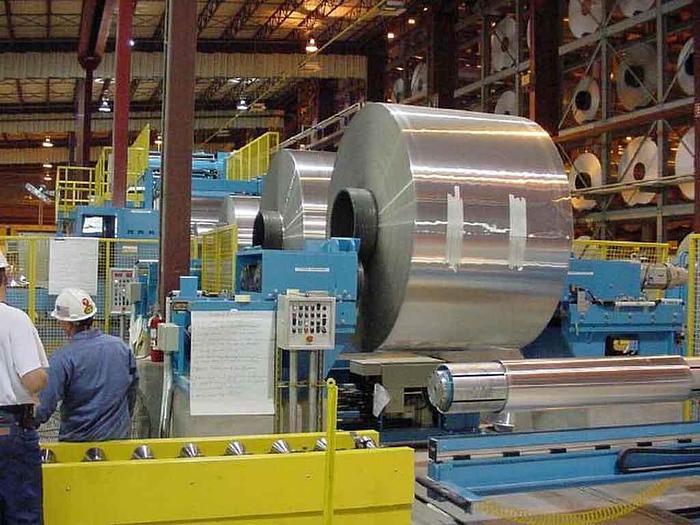 Used KAMPF   .38mm Alu. Slitting Line (Us.) #3520