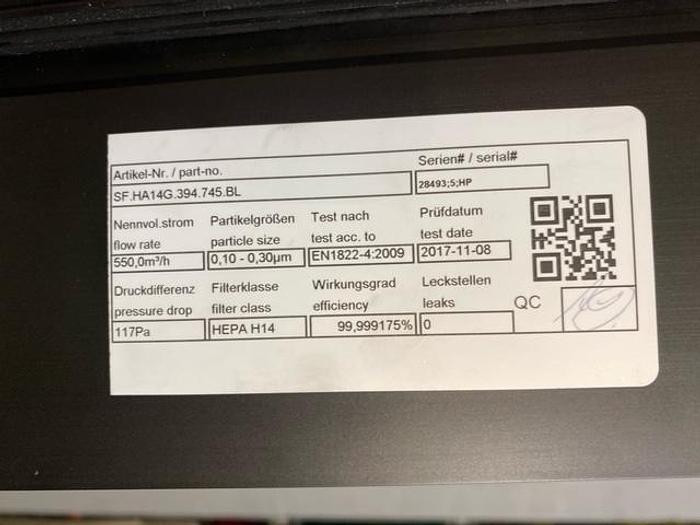 Used Hotte à filtration