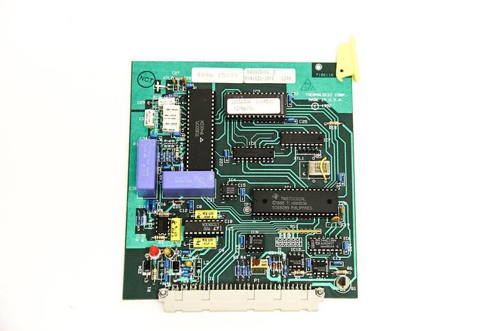 Used Thermalogic 121-201X Temperature Controller PCB Board RA2015-03 Rev. F (5249)