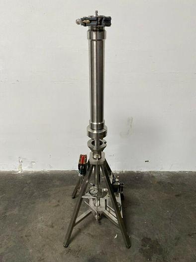 Used Prochrom HPLC Stainless Steel Preparative Chromatography Column 3.5" x 20" 100 bar 1450 PSI