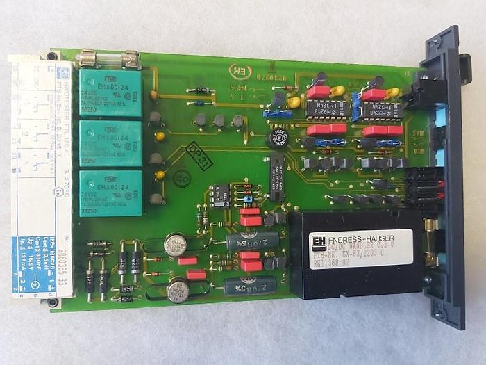 Fin de course de niveau, Nivotester, FTL 170 Z, Endress et Hauser, neuf