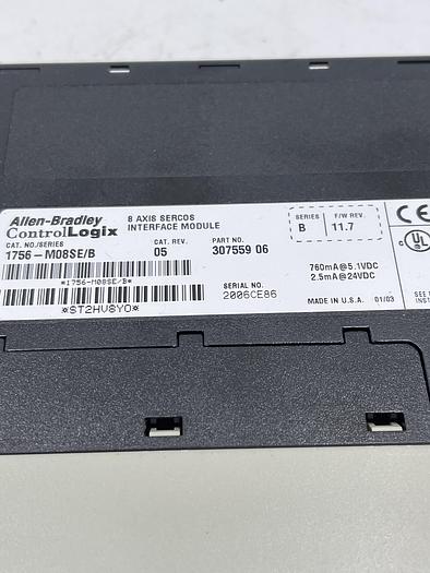 Used Allen-Bradley 1756-M08SE/B Cat.Rev05