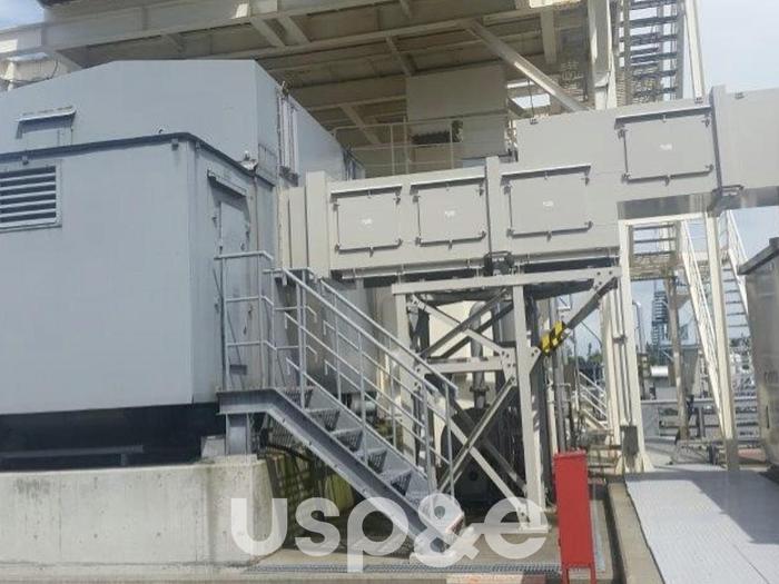 Used 34 MW 2011 Used Mitsubishi-Hitachi H25 Natural Gas Turbine Generator Set